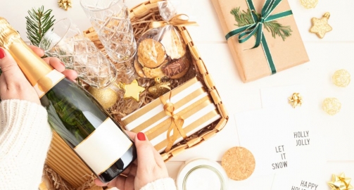 ¿De dónde vienen las cestas de Navidad?