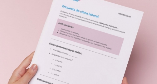 Cómo hacer una encuesta de clima laboral