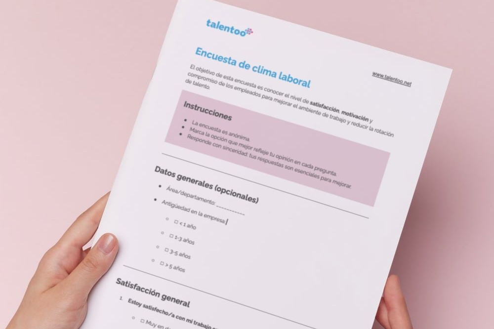 Cómo hacer una encuesta de clima laboral